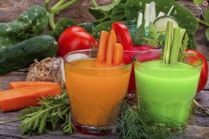 Благотворное влияние овощных соков на организм