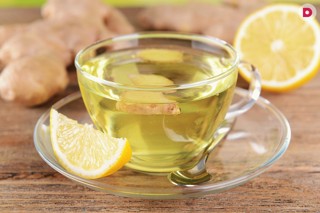 Зеленый чай с имбирем и лимоном, пошаговый рецепт на 38 ккал, фото, ингредиенты - Едим Дома