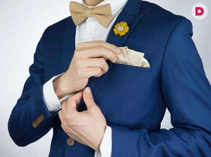 Выбор бутоньерки и карманного платка для мужского костюма