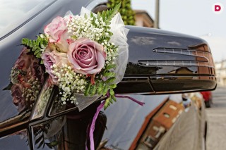 Украшения для свадебной машины
