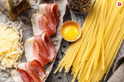 Рецепты блюд итальянской кухни: паста карбонара со сливками