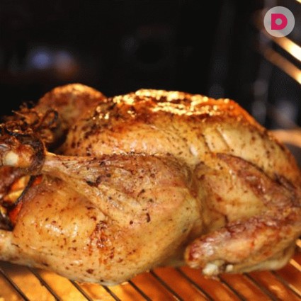 Как вкусно запечь цыпленка в духовке