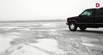 Вождение на ледяной дороге