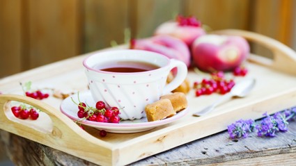 Рецепт дня: красный чай с мятой