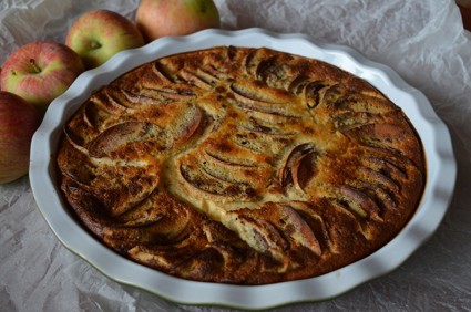 Вкусный французский десерт: яблочный пирог с карамелью «Татен»