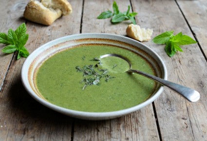 Рецепт дня: зеленый суп