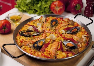 Паэлья с морепродуктами , пошаговый рецепт на ккал, фото, ингредиенты - Мальва