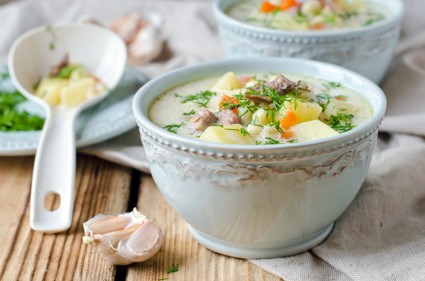 Рецепт дня: быстрый суп с индейкой и овощами