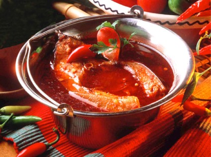 Венгерский рыбный суп «халасле»