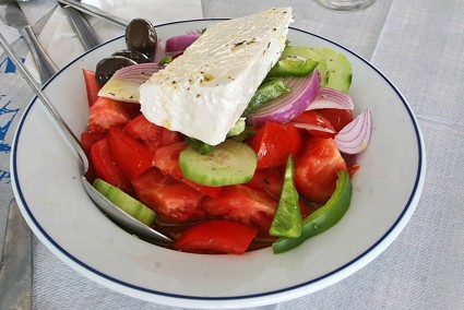 Простой греческий салат
