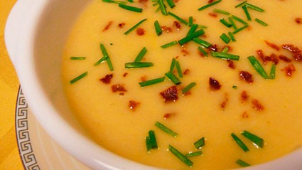 Крем-суп из корня сельдерея